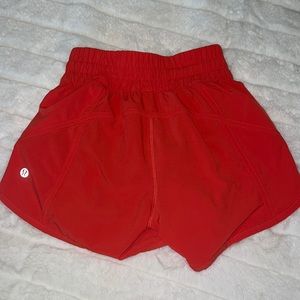 Size 0 Lululemon track that short